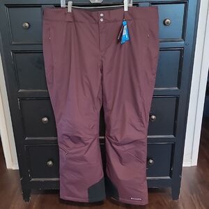 NWT Columbia Bugaboo II 2X Pants